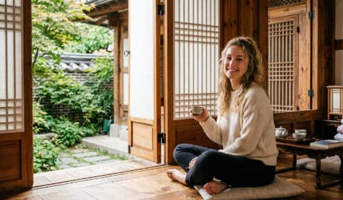 Traditional Hanok Stay in Korea: Tea Ceremony & Home-Cooked Korean Breakfast
