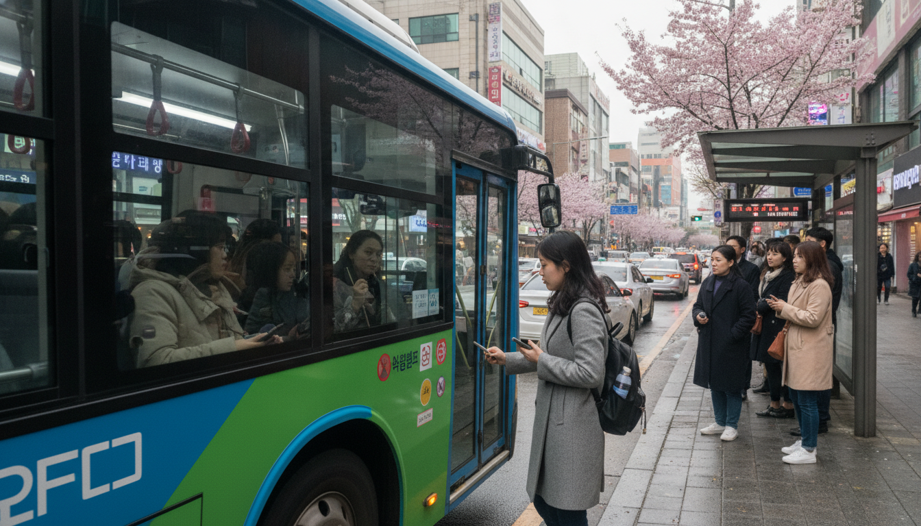 How to Ride Seoul Buses: Colors, Fares & T-money Guide